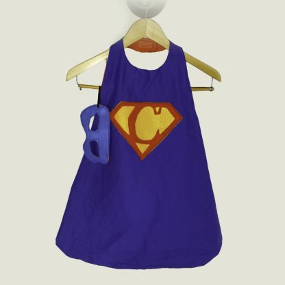 Little Super Hero Cape & Mask - Image 2